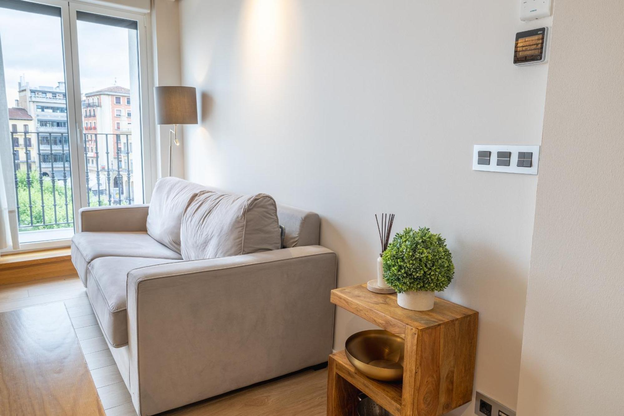 Tuapartamento Gran Boutique - Centro Ciudad Plaza Del Castillo Apartment Pamplona Luaran gambar