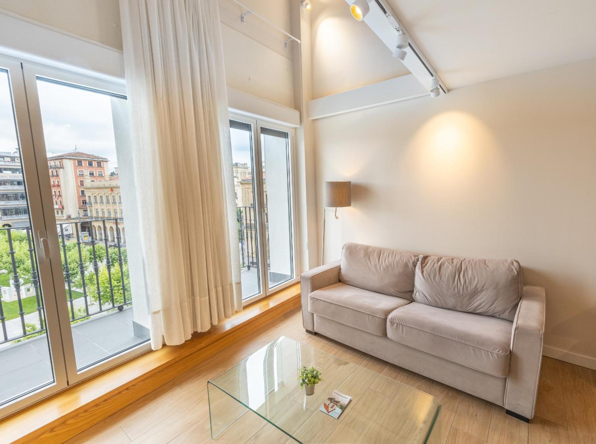 Tuapartamento Gran Boutique - Centro Ciudad Plaza Del Castillo Apartment Pamplona Luaran gambar