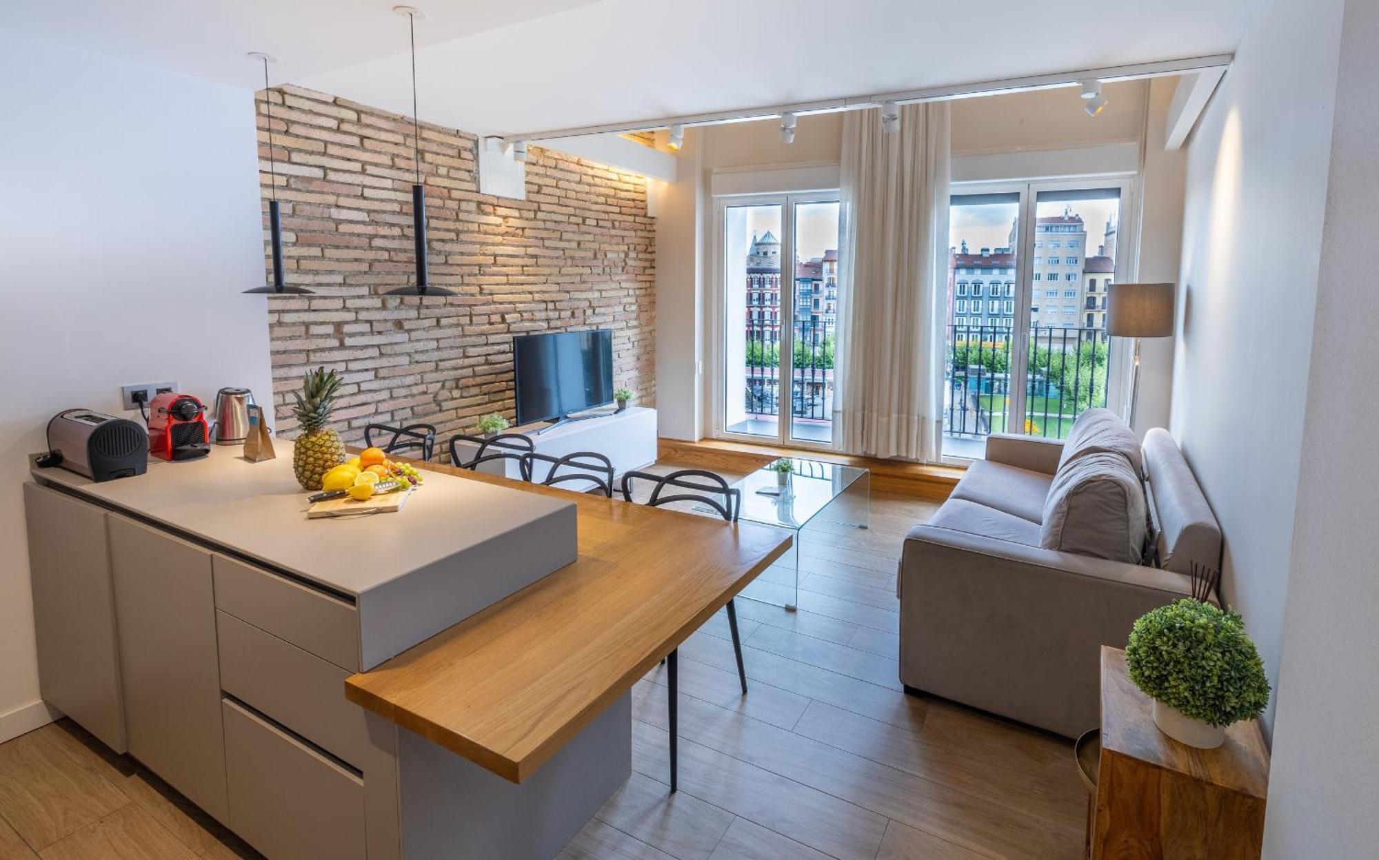 Tuapartamento Gran Boutique - Centro Ciudad Plaza Del Castillo Apartment Pamplona Luaran gambar
